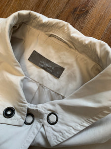 JACQUI E Size 12 Women's Button Jacket in Beige JU124