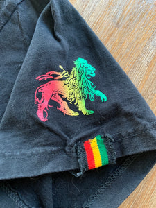 Bob Marley Vintage 'Catch a Fire' T-Shirt in Black