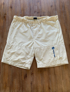 HANG TEN Size W38 Vintage Surf Shorts in Beige Men's APR1721