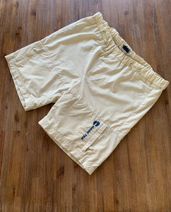 HANG TEN Size W38 Vintage Surf Shorts in Beige Men's APR1721
