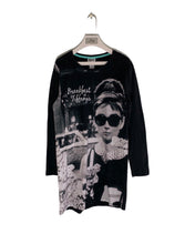 Load image into Gallery viewer, BREAKFAST AT TIFFANY&#39;S Size 8/10 Audrey Hepburn Long Sleeve Dress SEP5321