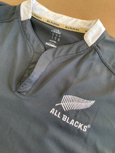 ADIDAS Size XL All Blacks Vintage Jersey Clima Cool Black 270622