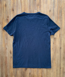 TOMMY HILFIGER Size M Navy Blue S/S T-Shirt Women's OCT14