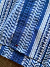 Load image into Gallery viewer, TOMMY HILFIGER Size L Retro 80&#39;s Ply Striped L/S Shirt Men&#39;s