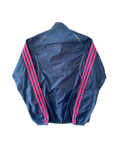 ADIDAS Size XS (6)Response Blue and Pink Light Track Jacket Womens OCT1221