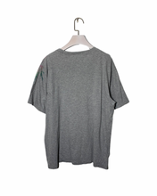 Load image into Gallery viewer, LACOSTE Size M Vintage Embroidered Grey Short Sleeve T-Shirt Mens