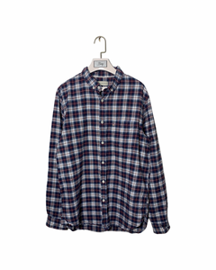 ACADEMY BRAND Size L Long Sleeve Flannel Shirt Mens OCT1821