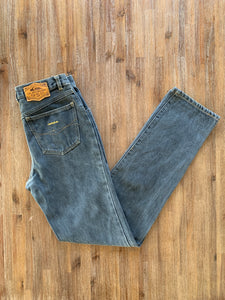 QUICKSILVER Size W28 L32 Vintage Denim Jean in a Charcoal Grey Men's JUL133
