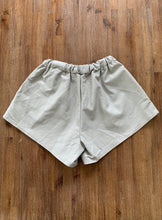 Load image into Gallery viewer, MINT VANILLA Size 6 Leather Look Shorts in Grey Women&#39;s  OCT98