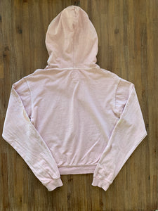 BILLABONG Size 8 Pink Lightweight Jumper with Print on Sleeves Women's