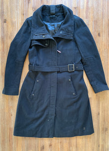 G-STAR RAW Size M Raw Collect Line Black Coat Women's AUG80