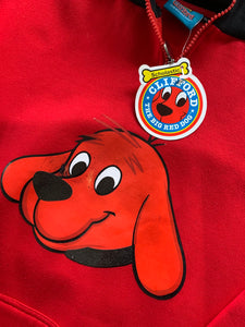 SCHOLASTIC Size 2XL 2002 Clifford the Big Red Dog Red Jumoer Men's OCT170