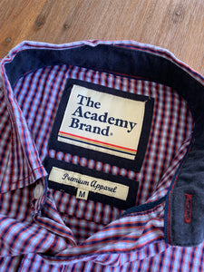THE ACADEMY BRAND Size M L/S Check Shirt Men's