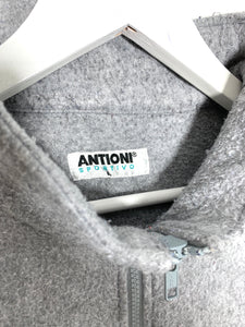 Antioni Sportivo⏐Outdoor 1/4 Zip Fleece in Grey Men's <br />Size L