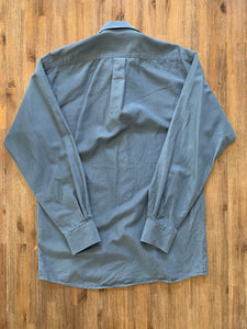 KENZO Size L (39 - 15 1/2) Kenzo Paris Grey Long Sleeve Shirt Men's