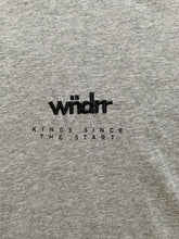 Load image into Gallery viewer, WNDRR Size S S/S T-Shirt with Front and Back Print Grey Men&#39;s OCT182