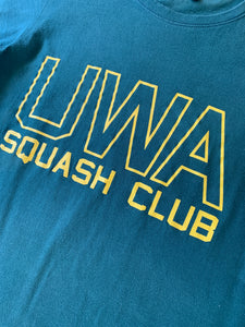 UWA Size 14 University of WA Squash Club T-Shirt DEC0921