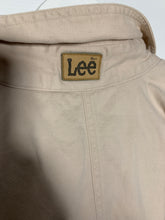 Load image into Gallery viewer, LEE Size XL Vintage Lee Jeans Zip Long Jacket in Beige Men&#39;s
