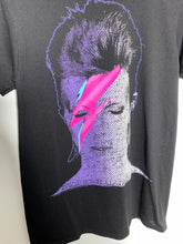Load image into Gallery viewer, DAVID BOWIE Size S 2013 Licensed T-Shirt in Black Women&#39;s MA8821