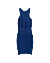 Load image into Gallery viewer, SCANLAN &amp; THEODORE Size S Viscose Polyamide Knit Dress in Navy Blue Women&#39;s MAY0721