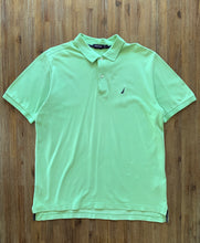 將圖片載入圖庫檢視器 NAUTICA Size L Polo Shirt in Green Mens OCT154