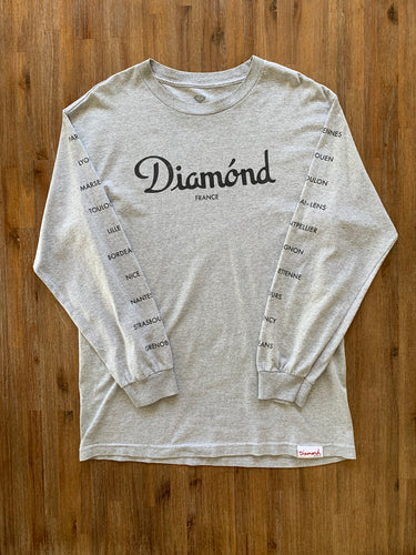 DIAMOND Size L Long Sleeve T-Shirt 