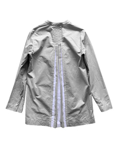ADIDAS Size 10 Grey Long Sleeve 1/4 Zip Long Shirt Women's JU35
