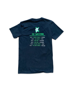 ED SHEERAN Size S 2012 X Australian Tour T-Shirt in Black JUL92