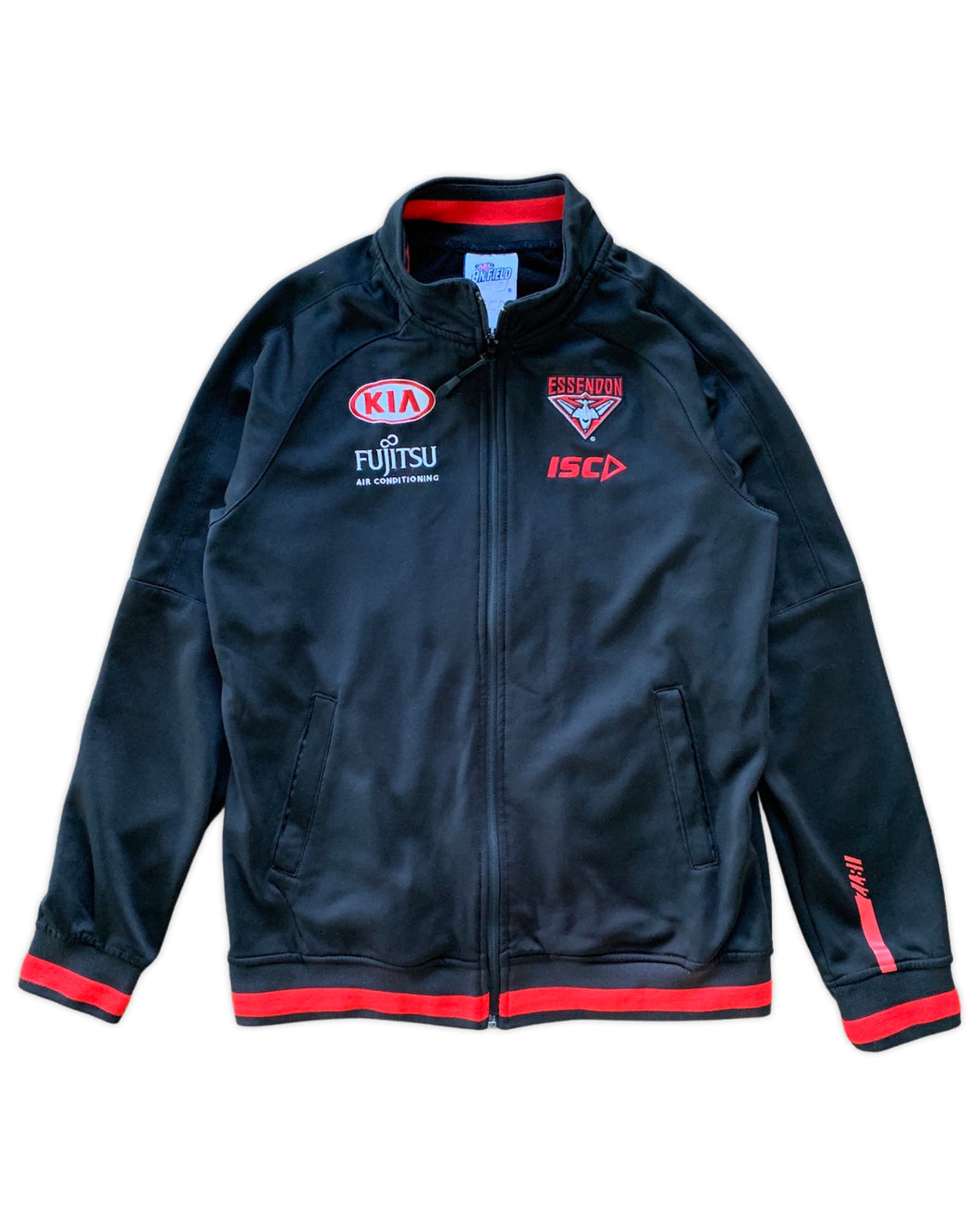 AFL ⏐  Essendon Bombers ISC Zip Jacket Womens<br />Size 10
