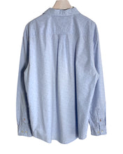 將圖片載入圖庫檢視器 TOMMY HILFIGER Size XL 2 Ply Long Sleeve Shirt in Blue Mens