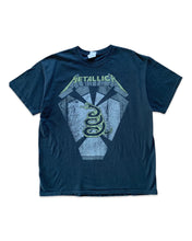 Load image into Gallery viewer, METALLICA Size XL Licenced 2012 Black Album T-Shirt in Black