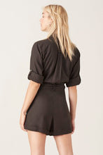 Load image into Gallery viewer, TIGERLILY Kara Boilersuit in Chocolate New RRP $249.00
